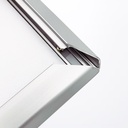 OVJ Classic Snap Frame Silver A4