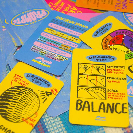 Art Prompts Deck By Mind In The Mountains