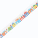 BGM Foil Stamp Washi Tape 5mm Adorable House