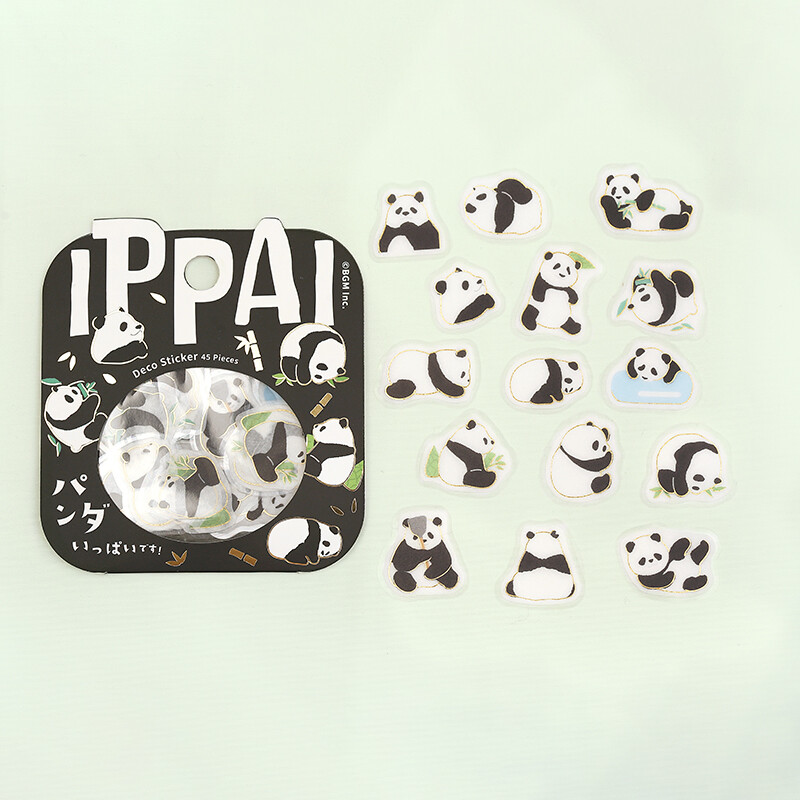 BGM Deco Sticker Pandas
