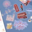 BGM The Clear Seal City Walk Deco Sticker London