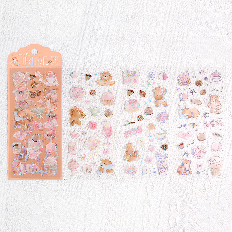 BGM Iride Planner Stickers Bear