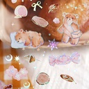 BGM Iride Planner Stickers Bear