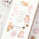 BGM Iride Planner Stickers Bear