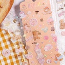 BGM Iride Planner Stickers Bear