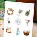 BGM Deco Flake Sticker Aozora Flea Market Hana Marche