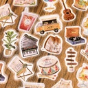 BGM Deco Flake Sticker Aozora Flea Market Instruments