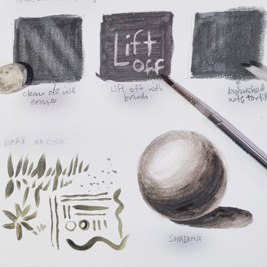 DERIVAN Rewettable Liquid Pencil 12ml Grey 9