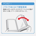 LIHIT LAB. 20-Sheet Clear Book Clear