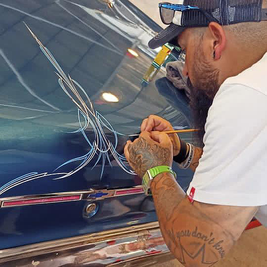 ESCODA Squirrel Pinstriping Sword Brush 8 By Sergio Necksbreaker