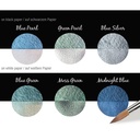 COLIRO Pearl Watercolor 30mm Ocean Set x 6