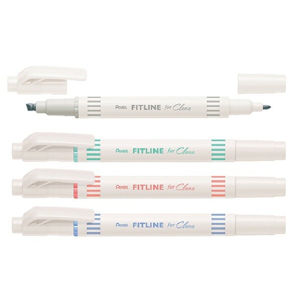 PENTEL Fitline For Clena Set x 4 Off-White Axis