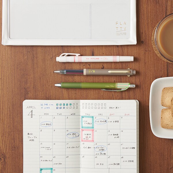 PENTEL Fitline For Clena Set x 4 Off-White Axis