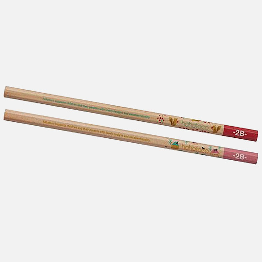 MITSUBISHI Uni Hahatoco Graphite Pencil Squirrel 2B x 12