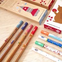 MITSUBISHI Uni Hahatoco Graphite Pencil Squirrel 2B x 12