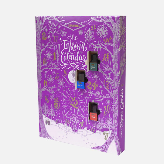 DIAMINE Inkvent Purple Scented Fountain Pen Ink 50ml Sweet Dreams