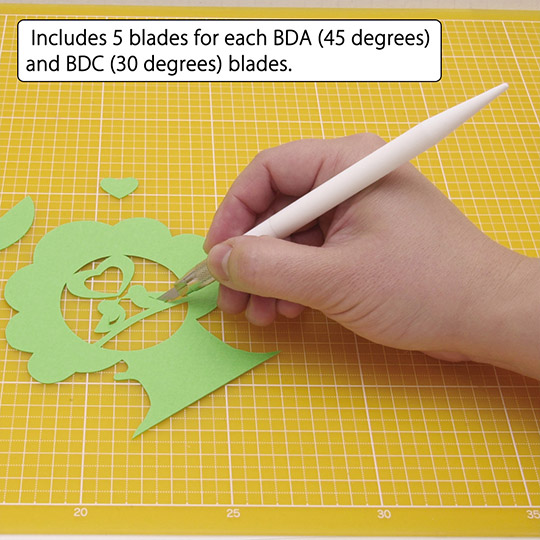 NT D-401P Art Knife Violet