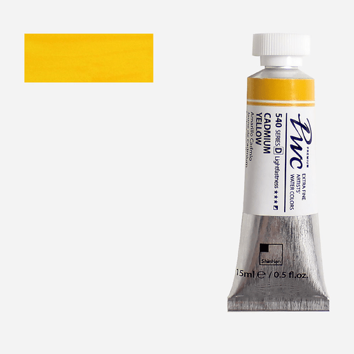 SHINHAN Premium Watercolor 15ml 540 Cadmium Yellow