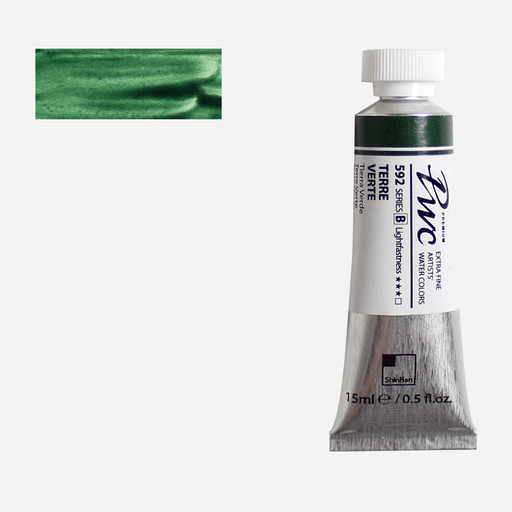 SHINHAN Premium Watercolor 15ml 592 Terre Verte