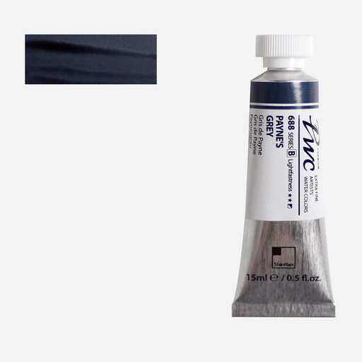 SHINHAN Premium Watercolor 15ml 688 Payne’s Grey