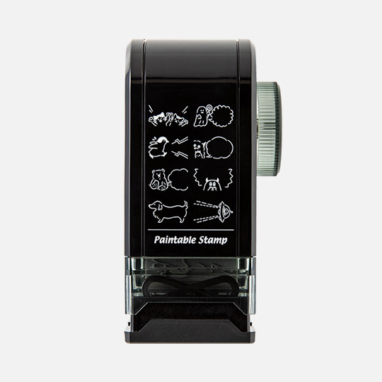 MIDORI Paintable Rotating Stamp Dial Life