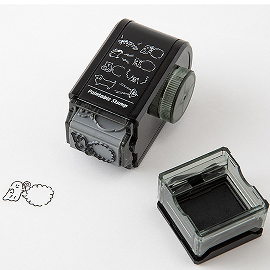 MIDORI Paintable Rotating Stamp Dial Life