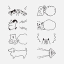 MIDORI Paintable Rotating Stamp Dial Life