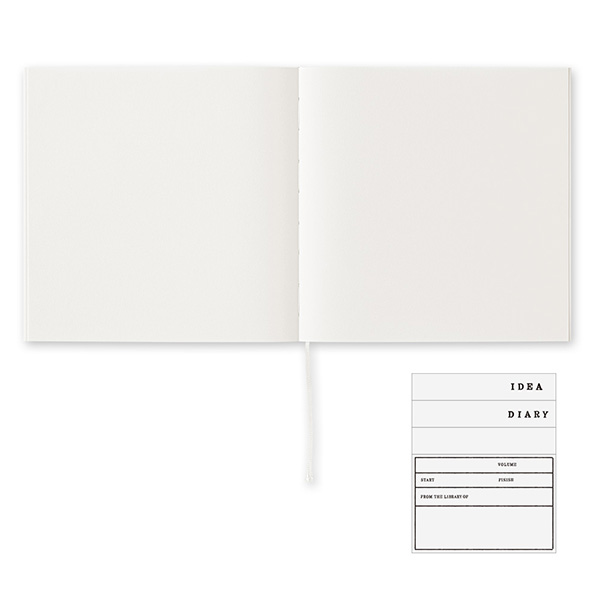 MIDORI MD Blank Notebook Cotton A5 Square