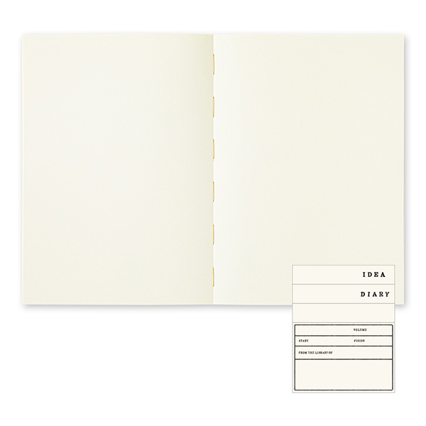 MIDORI MD Thick Blank Notebook A5