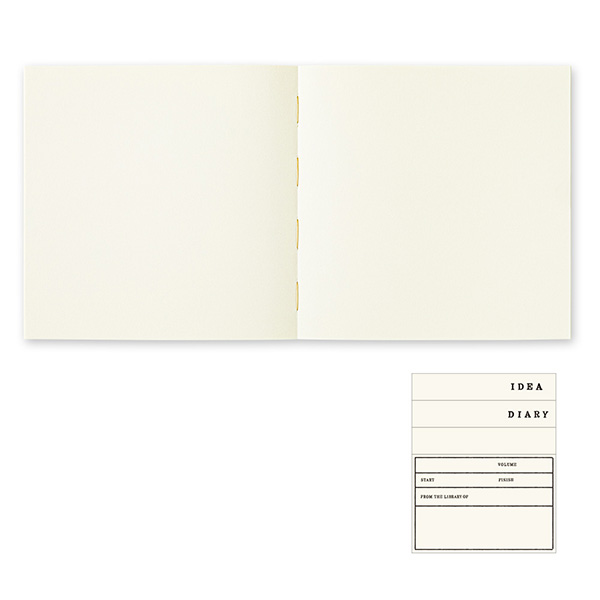 MIDORI MD Thick Blank Notebook A5 Square