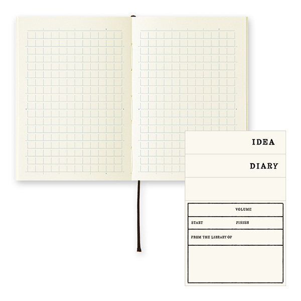 MIDORI MD Grid Notebook A7