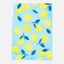 MIDORI 3-Pocket Clear Folder A4 Lemon