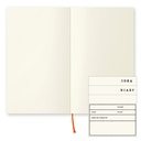 MIDORI MD Blank Notebook 52gsm B6 Slim x 88