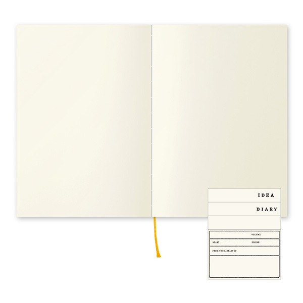 MIDORI MD Blank Notebook 52gsm A5 x 88