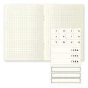 MIDORI MD Grid Notebook Light 52gsm A6 x 48 x 3