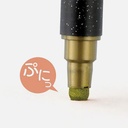 ZIG Clean Color Dot Metallic Marker Gold