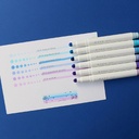 KOBARU Maru Liner Marker Set x 6 Magic Hour