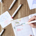 KOBARU Maru Liner Marker Set x 2 Yellow/Orange