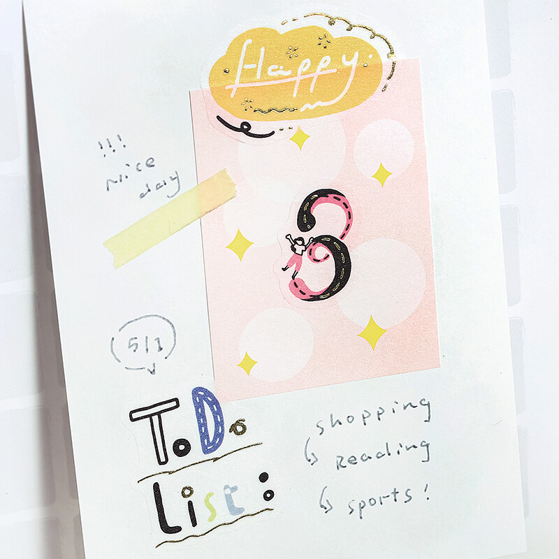 BGM Deco Sticker Kobito no Kuni Days