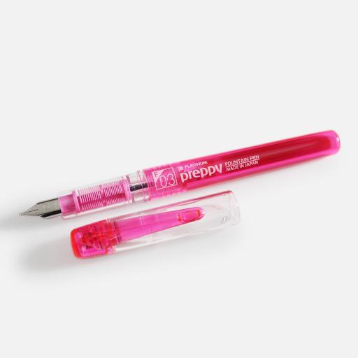 PLATINUM Preppy Pink Fountain Pen Fine