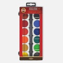 KOH-I-NOOR Artist Transparent Watercolor Pan 30mm Set x 12