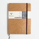 CLAIREFONTAINE Age Bag Thread Bound Dot Bullet Journal 90gsm A5 x 96 Tobacco