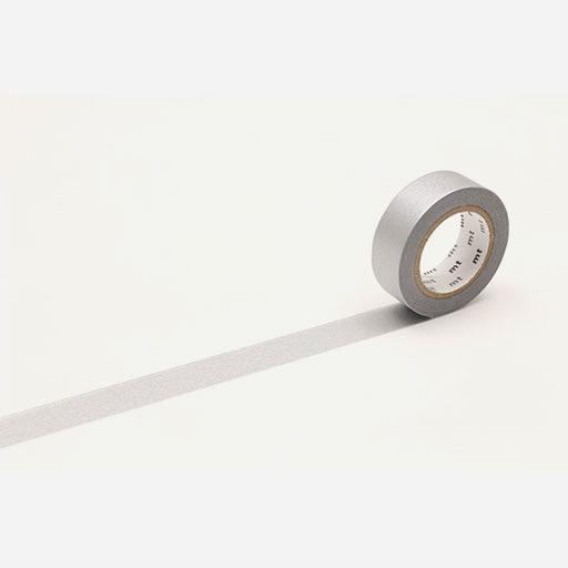 MT Washi Tape 15mm x 7m Silver