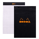 RHODIA Basics Graph Notepad 80gsm A5 x 80 Black