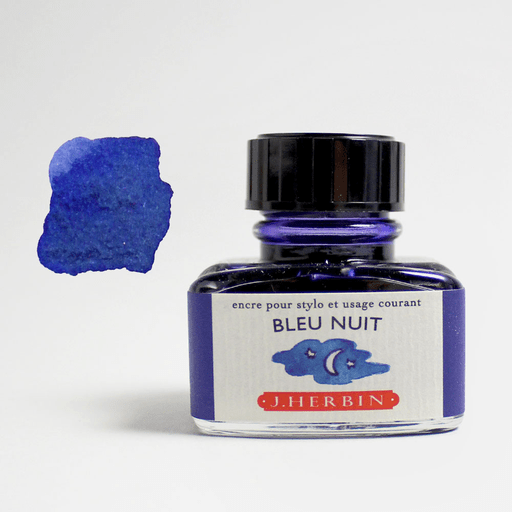 JACQUES HERBIN Fountain Pen Ink 30ml Midnight Blue