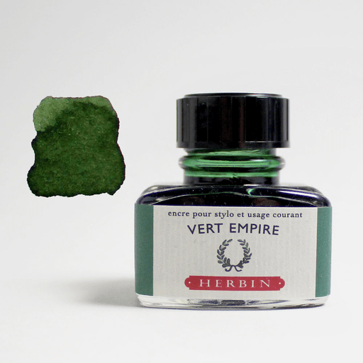 JACQUES HERBIN Fountain Pen Ink 30ml Empire Green (Vert Empire)