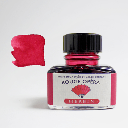 JACQUES HERBIN Fountain Pen Ink 30ml Opera Red (Rouge Opera)