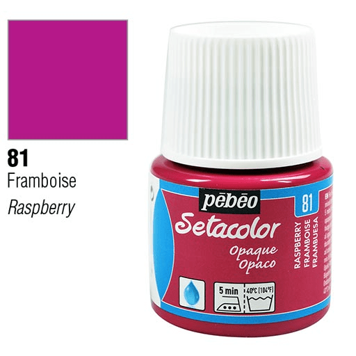 PEBEO Setacolor Opaque 45ml 81 Raspberry
