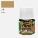 PEBEO Vitrail Glass Paint 45ml Gold
