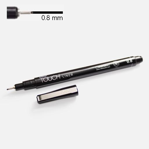 SHINHAN Touch Liner Drawing Pen 0.8mm Black